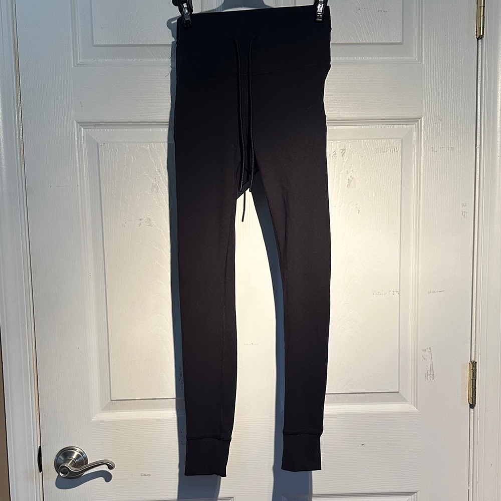 Avalanche Black Jogger Leggings